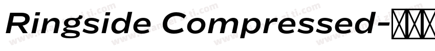 Ringside Compressed字体转换